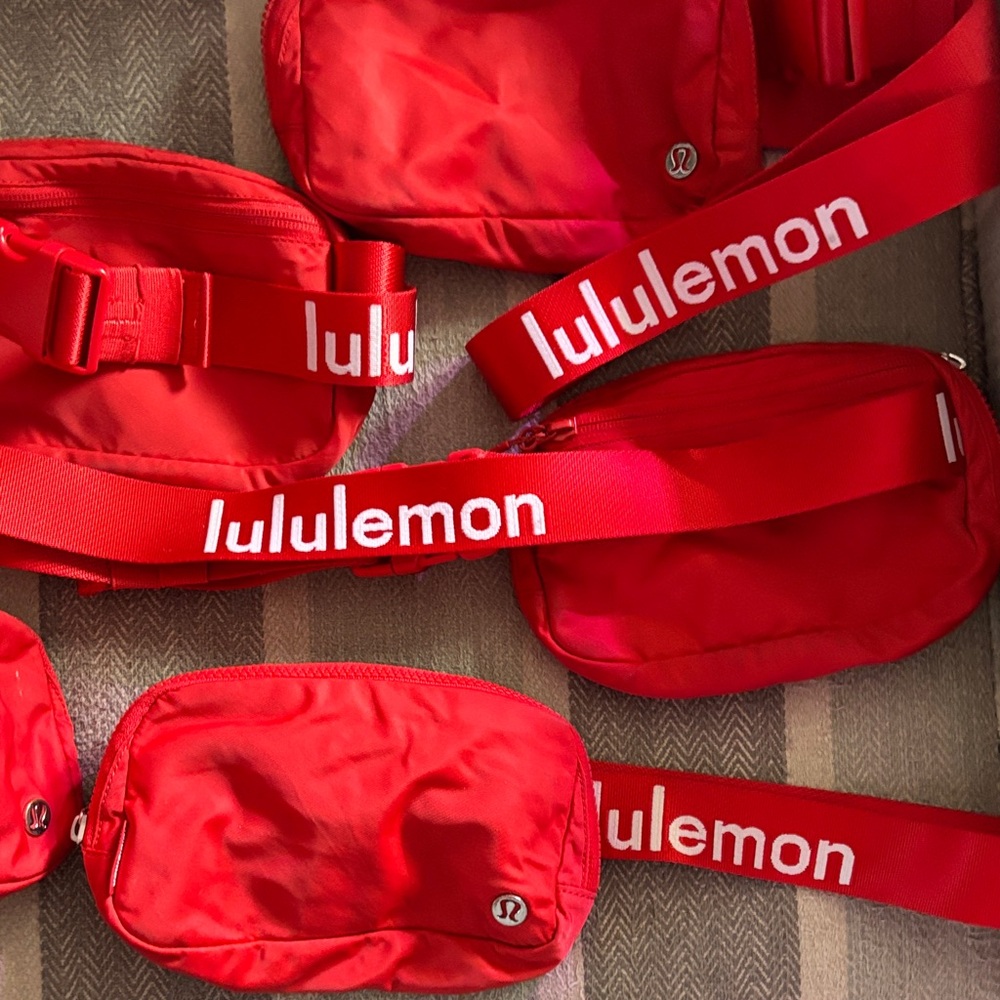 lululemon athletica Red Crossbody Bags